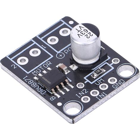 Carte de commande de moteur CC DRV8871 BOB, module de commande 3,6 A avec port de contrôle PWM pour imprimante, appareil électrique et équipement industriel (1/5)