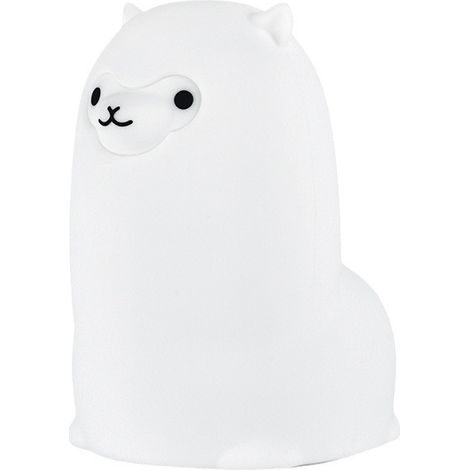 Veilleuse silicone alpaga rechargeable tactile, lampe nuit enfant douce décorative, lumière LED chambre bébé cadeau naissance (1/5)