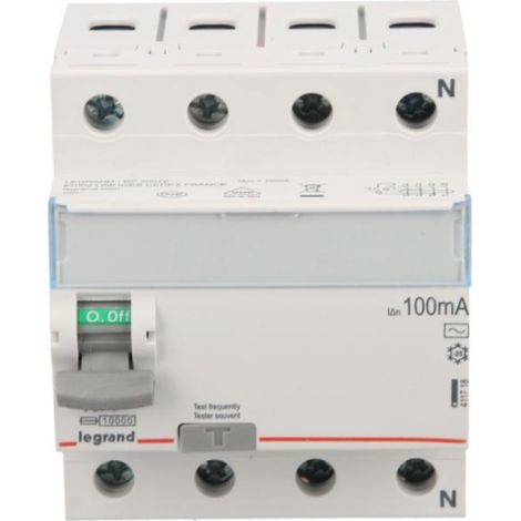 Interruptor diferencial 4P 40A 0.1A tipo AC P304 TX3 411718