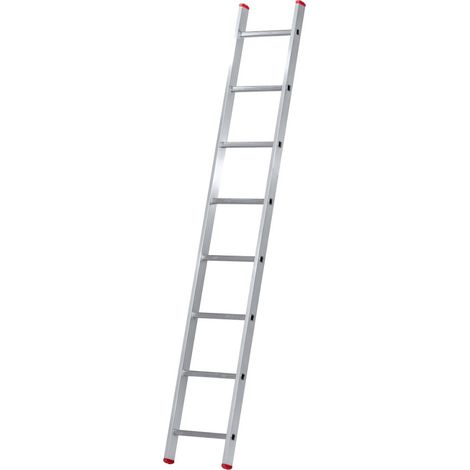 XTRA Echelle simple en aluminium 8 marches
