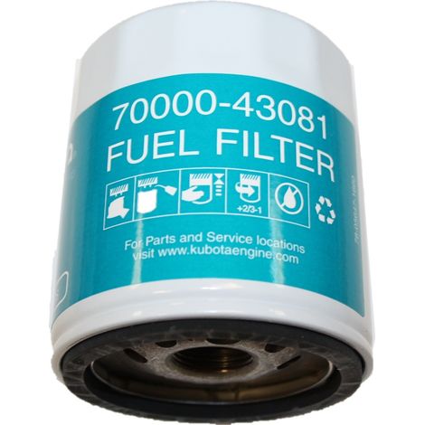 Filtre a gasoil moteur Kubota 70000-43081, 15221-43081,70000043081, 1522143081, 042341