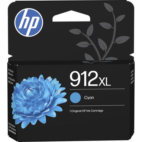 HP Cartuccia di inchiostro ciano originale 912XL ad alta capacità (1/5)