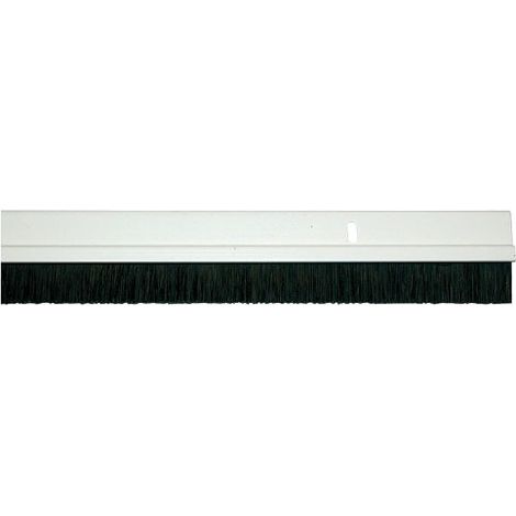 Bas de porte à vis plastique 93cm – Brosse souple résistante – Fixation par vis – Pour tous types de sol – Montage aisé – Mistral