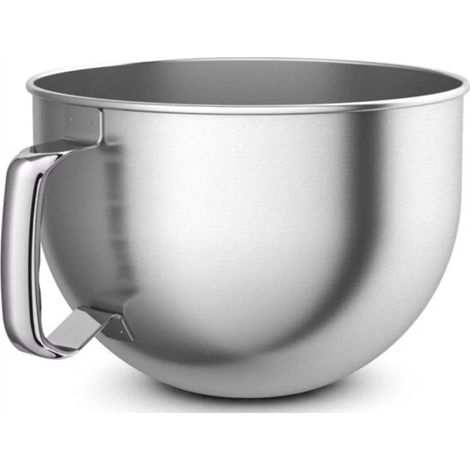 Bol de 5.6l inox poli à poignée pour robot artisan - Kitchenaid - 5KSMB60