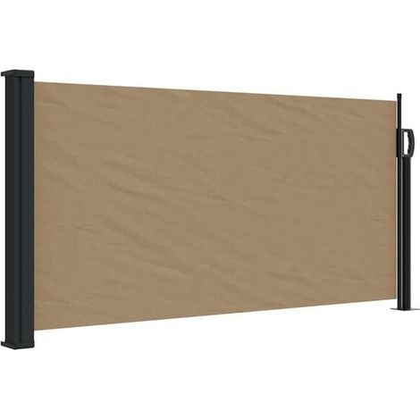 Store latéral rétractable gris-brun, 100 x 300 cm (1/5)