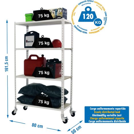 Simonrack Scaffale Metallico dal Design Pratico e Moderno