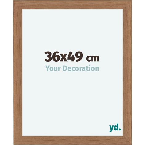 yd. - Cadre photo 36x49 - Noyer clair - MDF - Como (1/5)