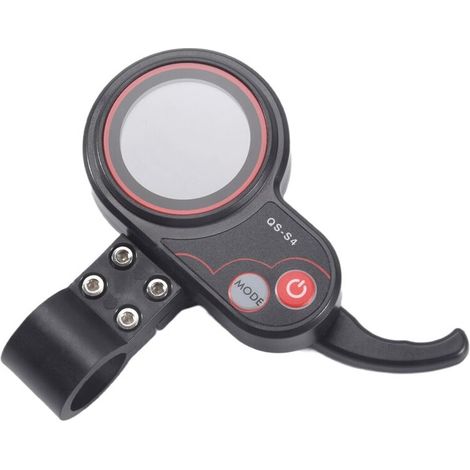 Adecuado para la pantalla LCD del acelerador de pulgar QS-S4 de 48V-60V, compatible con los patinetes eléctricos Zero 8, 9, 10, 8X y 10X, accesorio de pantalla de 6 pines.