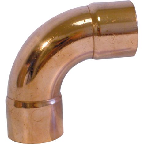 Coude 90° grand rayon Femelle-Femelle 2 Cu - Diamètre : 28