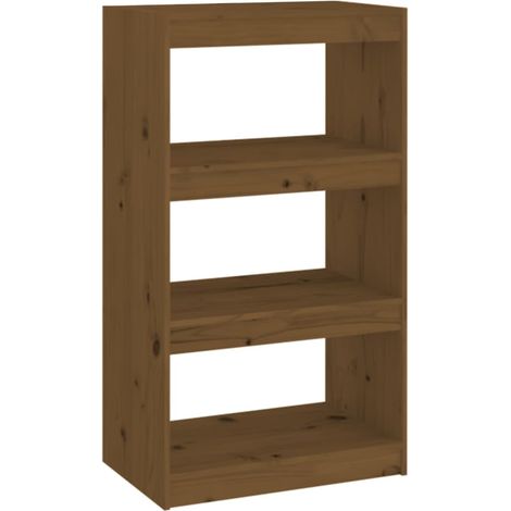 Maison Exclusive - Bücherregal/Raumteiler Honigbraun 60x30x103,5