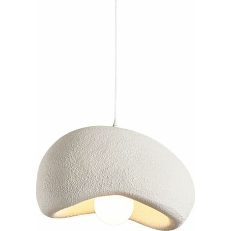 30cm Suspension Moderne pour Salle à Manger Cuisine Îlot Lumière Couloir Restaurant Lampe Suspendue E27 Base Japonais Wabi-Sabi Style Nid D'oiseau Forme Luminaire (1/4)