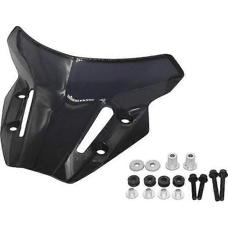 Déflecteur de pare-brise noir pour Yamaha MT09 FZ09 2021-2022 (1/5)