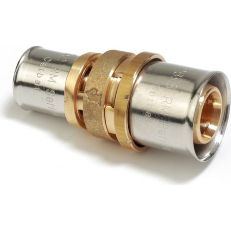 Riduzione diritta per tubi a pressare da 75x5mm a 50x4mm Giacomini RM103Y092 (1/2)