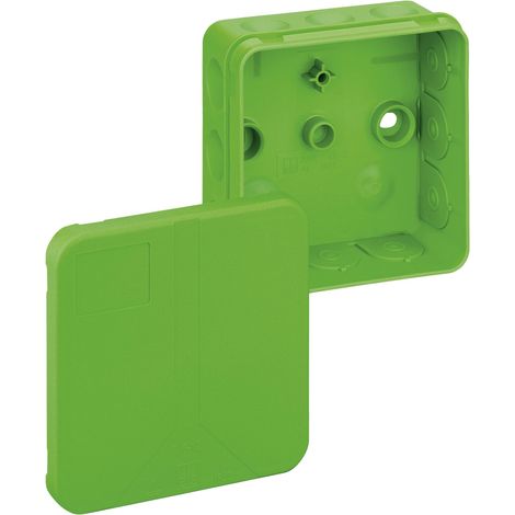 Spelsberg 34451201 Boîte de raccordement (L x l x H) 85 x 85 x 37 mm vert IP55 1 pc(s) Y461762