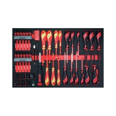 Juego destornilladores y puntas, TTEMD98N, 98 piezas  TENGTOOLS 186160107