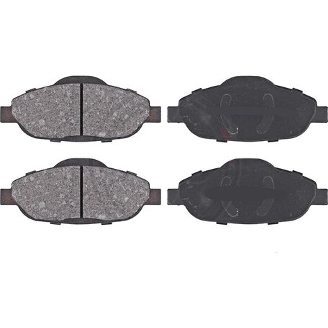 KIT PASTIGLIE FRENO ANTERIORI compatibile con PEUGEOT 5008 (0U0E) / PASTIGLIE FRENANTI AUTO OEM P 61 101  P 61 117, / SOSTITUZIONE DIRETTA / BASSA POLVERE / SILENZIOSO