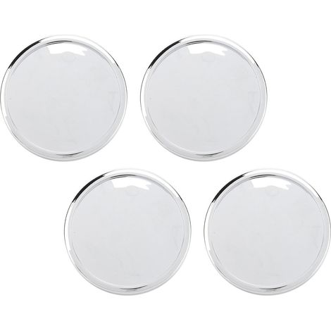 Ensemble de Moyeux de Centre de Roue 4 Pièces Moyeu Central de Roue 65 Mm OD 48 Mm ID Ajustement élégant pour Installer le Couvercle Central de Pneu de Protecteur de Moyeu de ABS (1/5)