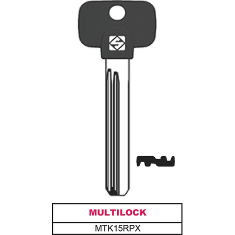 Silca CHIAVE PUNZONATA MULTILOCK (G. VAG 0) MTK15RPX 5.00 pz
