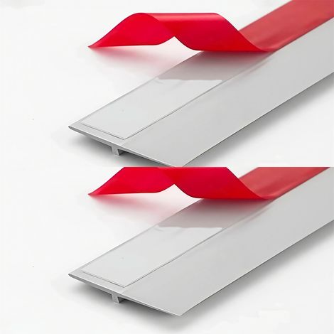 Joint d'étanchéité bas de porte adhésif insonorisant et anti-effraction, joint de porte vitrée, joint coupe-vent pour fenêtre (1/5)