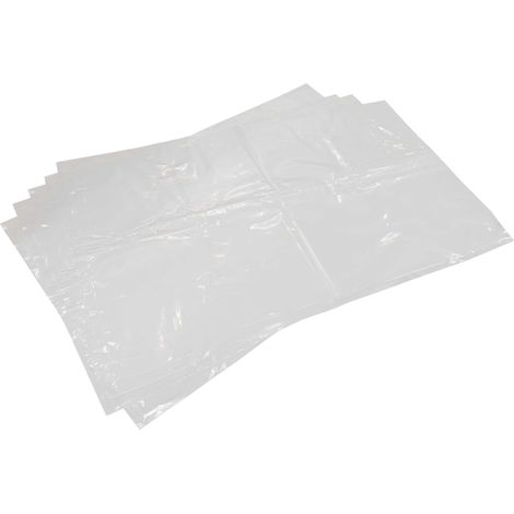 vhbw 5x bolsa compatible con Dustcontrol F 2500, F 3500, DC 3800 aspiradora - polietileno, 85 cm x 50 cm, Transparente