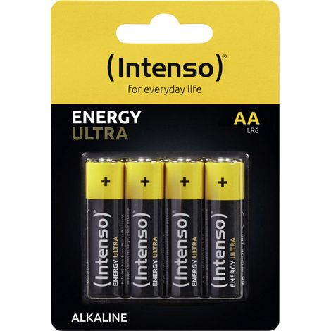 Intenso Energy Ultra Mignon (AA)-Batterie Alkali-Mangan 2600 mAh 1.5 V 4 St. (1/2)