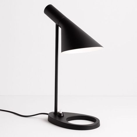 Designer-Tischleuchte – Schwarz