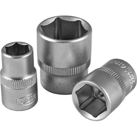 Chiave a bussola jbm 3/8 inch 12 mm sei punti resistente corrosione