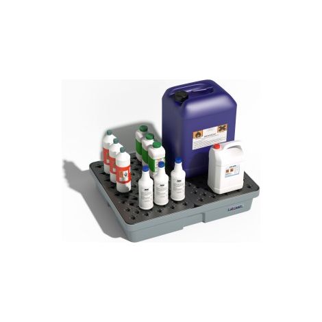 Bac pour paillasse avec caillebotis amovible 40 L 100 kg - FIMM - 845008049 (1/4)