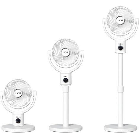 Ventilatore a piantana Inca IAF-01B, motore BLDC, 5 velocità