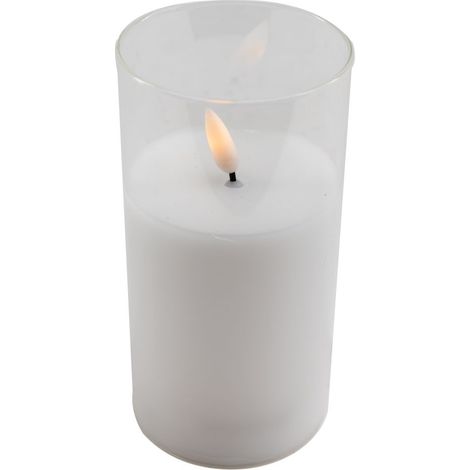 Kaemingk LED Kerze Wachs Indoor 15 cm klar Kerze (1/2)