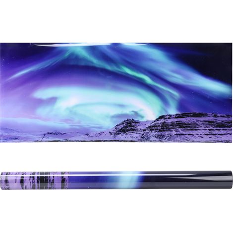 Poster décoratif de fond, peinture, autocollant en PVC, image de paysage pour aquarium, 61 x 30 cm (1/5)