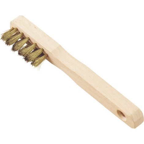 Brosse à bougie souple 3 rangs