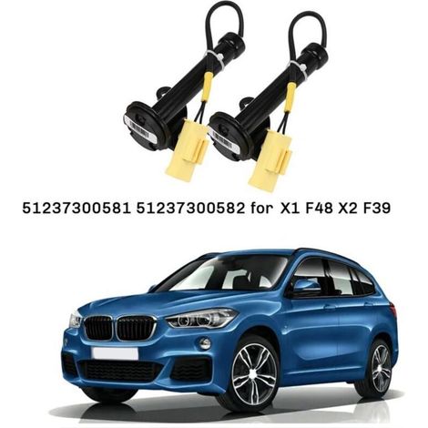 1 paire de capteurs de charnière d'actionneur de capot actif gauche et droit 51237300581 51237300582 pour X1 F48 X2 F39 MINI 2013-2019 (1/4)