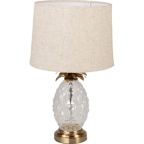 Tischlampe aus Kristallmetall 33X33X48 cm (1/5)