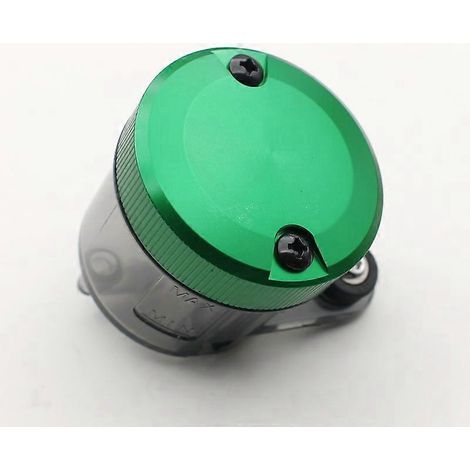 Pot d'huile de frein de moto, godet d'huile modifié, grand godet d'huile à poussoir direct, godet d'huile modifié CNC, couvercle de godet d'huile (1 vert) (1/5)