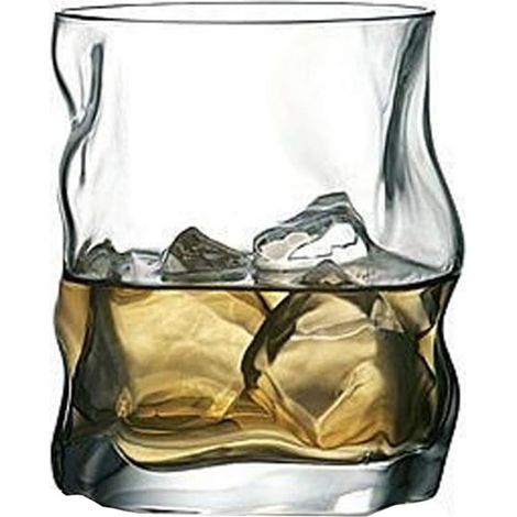 Whiskygläser-Set, 390 ml, einzigartiges Design, farblos und transparent (1/5)