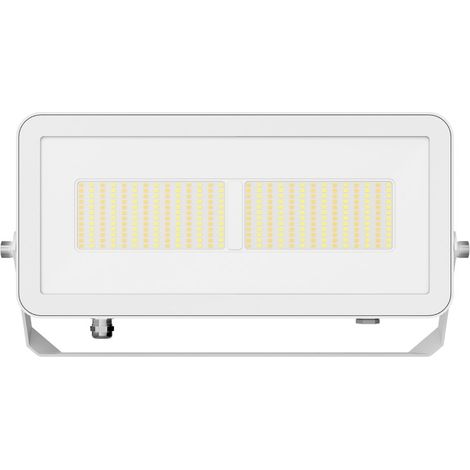 Projecteur LED d'extérieur Beneito & Faure Polaris 100 W CCT IP65 120° - 3000K/4000K/5 000 K - Blanc mat