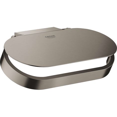 Grohe Selection - Portarotolo, Hard Graphite spazzolata 41069AL0 (1/3)