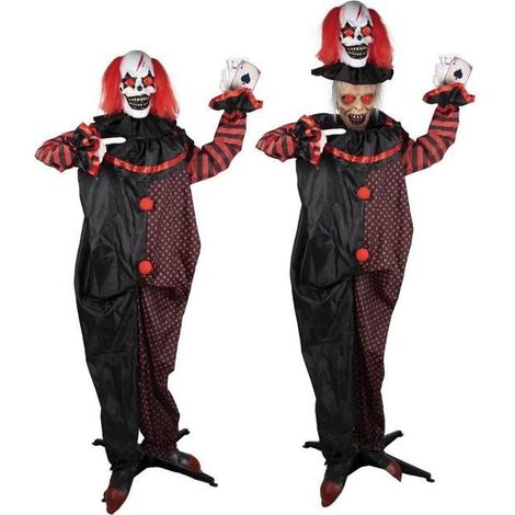 Automate Clown à Double Tête - PTIT CLOWN - 23033 - Animé, Sonore, Lumineux - 180 cm (1/5)