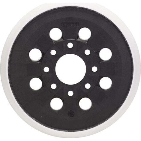 Plateau de ponçage universel avec système velcro et 8 trous pour ponceuses orbitales excentriques et polisseuses (1/5)