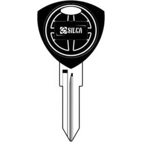 5 x SILCA GT10BP CHIAVE AUTO TESTA PLASTICA ACCIAIO