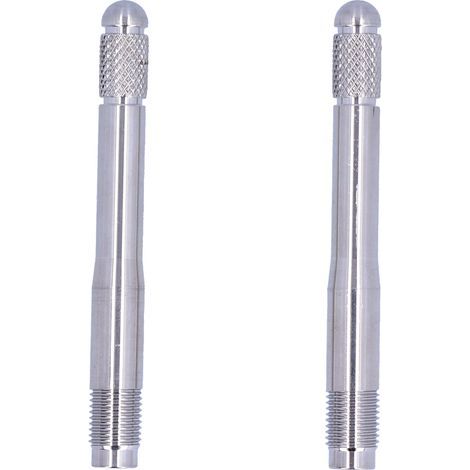 Goupilles d'alignement de goujons de roue, Guide de montage de roue, filetage M14 X 1.5, outil en acier inoxydable, 2 pièces (1/5)