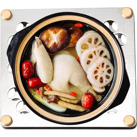 Dessous de Plat pour casseroles et poêles Chaudes Résistant Chaleur  Sous-Plats Résistants À La Chaleur Pour plan de travail de cuisine, camp (1/5)