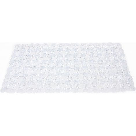 Alfombrilla de bañera antideslizante transparente Funky (1/4)