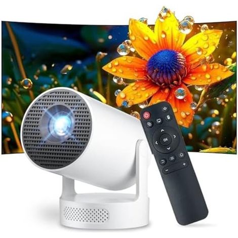 Proyector de vídeo HD compacto con conectividad inalámbrica y Android (1/5)