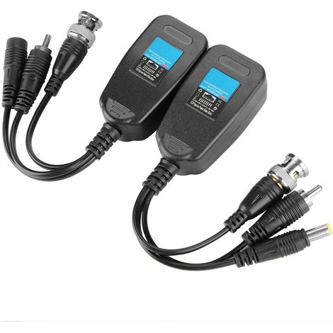 émetteurs-récepteurs balun audio/vidéo passifs HD CVI TVI AHD (1/5)