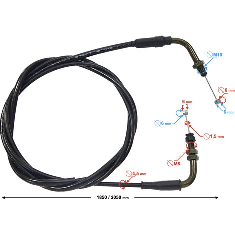 Cable del acelerador Falcon 125 (E5) (1/2)