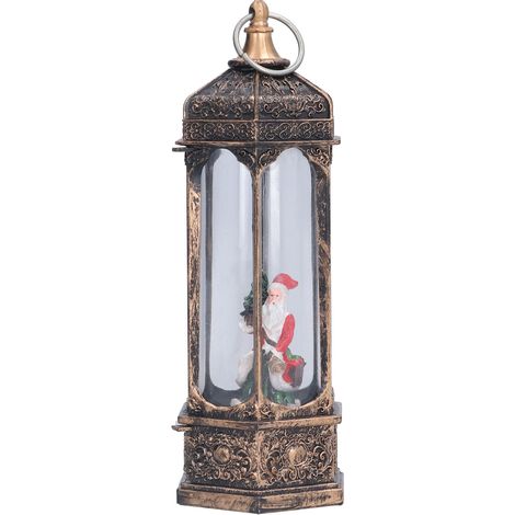 Lanternes à vent LED décoratives et lumineuses pour Noël, idéales pour décorer votre maison pendant les fêtes. (1/5)