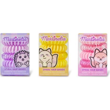 Elastici per capelli colorati per bambini, Martinelia Springs, 5 pezzi