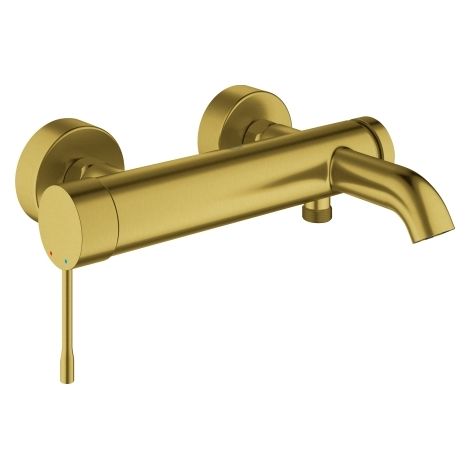 Grohe Essence Einhand-Wannenbatterie, Wandmontage, Aufputz,